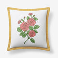 Lily Garden Decorative Square Pillow Cover - White Multi