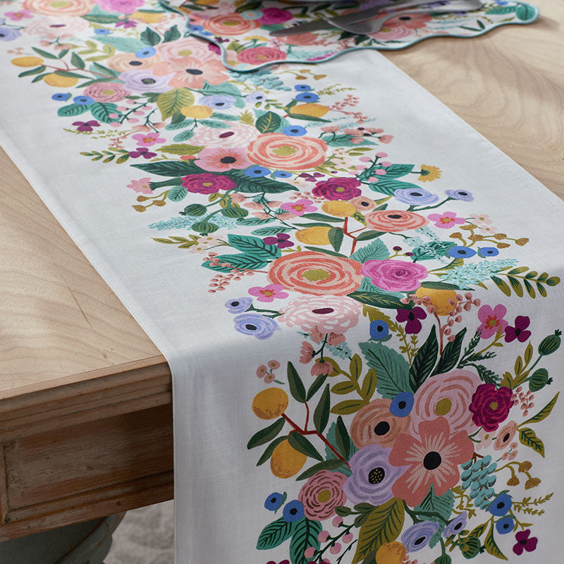 Garden Party Table Runner - Pink, 16 in. x 108 in.