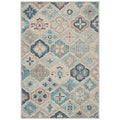 Pali Washable Rug - Blue, 5' x 8'