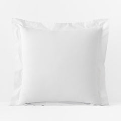 Classic Cool Organic Cotton Percale Solid Sham - White, Euro
