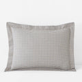 Classic Stripes and Plaids Cool Yarn-Dyed Cotton Percale Sham - Mini Check Multi, Standard