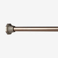 Santa Maria Decorative Metal Adjustable Shower Rod - Oil Rubbed Bronze