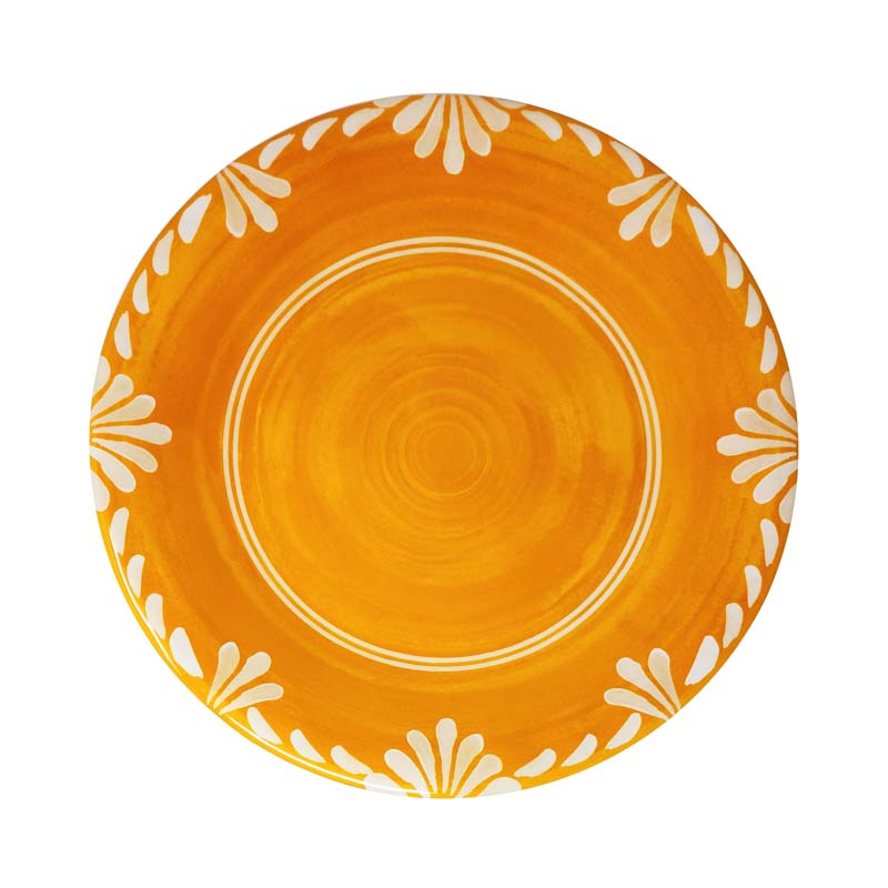 Paloma Dinner Plates, Set of 4 - Orange