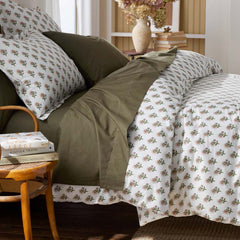 Suhana  Garment Washed Cotton Percale Sham - Caramel, Standard