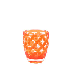 Palazzioi Tumblers, Set of 4 -  Orange, Small