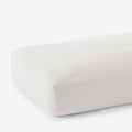Classic Ultra-Cozy Cotton Velvet Flannel Fitted Bed Sheet - Ivory, Twin XL