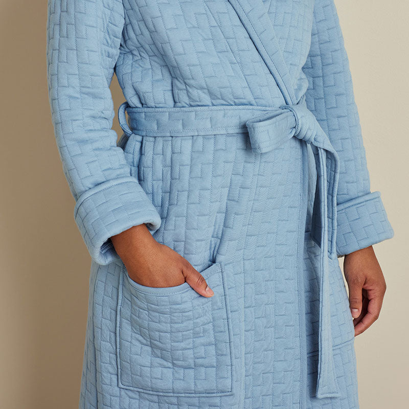 Air Layer Robe - Blue Mist, L