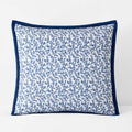Alden Floral Reversible Quilted Sham - Ivory, Euro