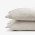 Premium Smooth Supima® Cotton Wrinkle-Free Sateen Pillowcase Set - Alabaster, Standard