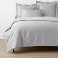 Classic Smooth Wrinkle-Free Sateen Bed Duvet Cover - Gray Mist, Full