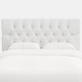 Park Tufted Velvet Headboard - White, Twin