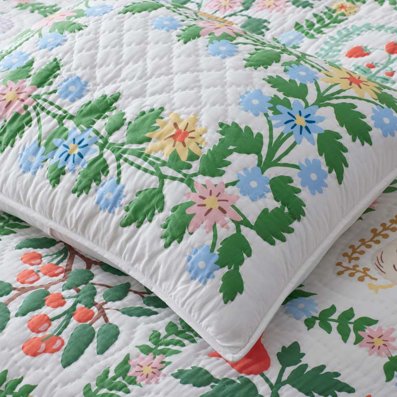 Helena Quilted Sham - Multi, King