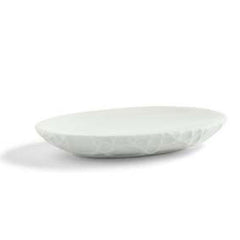Porcelain Lattice Soap Dish - White