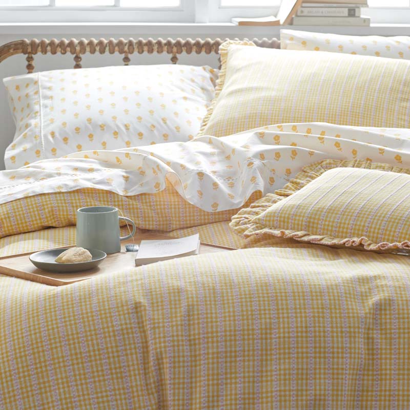 Classic Plaids Yarn-Dyed Cotton Duvet Cover - Soho Plaid, King/Cal. King
