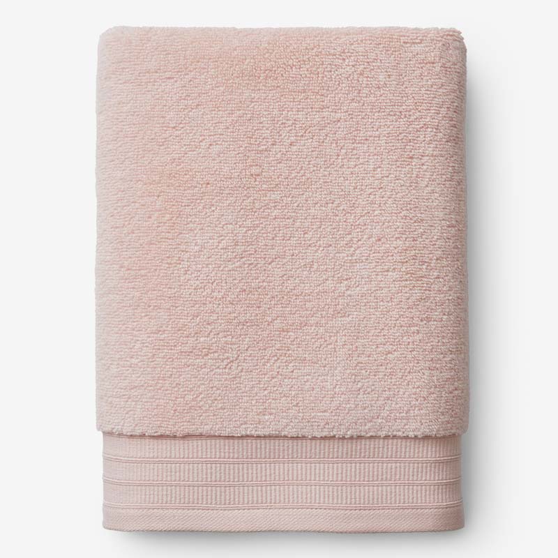 Plush Spa Solid Bath Sheet - Rose Quartz