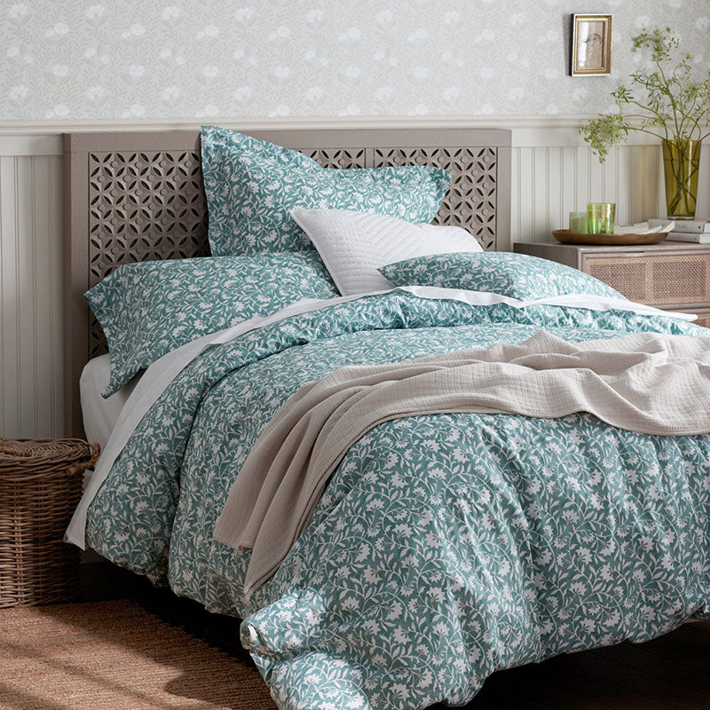 Ellary Classic Cool Cotton Percale Sham - Vine, King
