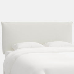 Sutton Textured Linen Headboard - White, Cal King