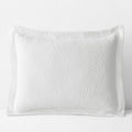 Hillcrest Cotton Matelassé Sham - White