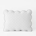Scallop Quilted Sham - White, Standard