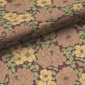 Large Blooms Removable Wallpaper - Tan, Swatch