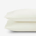 Classic Cool Cotton Percale Pillowcase Set - Cream, Standard