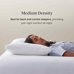 Premium Best Down Alternative Pillow - Gusseted, Medium, Standard