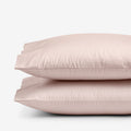 Classic Smooth Sateen Solid Pillowcase Set - Blush, King