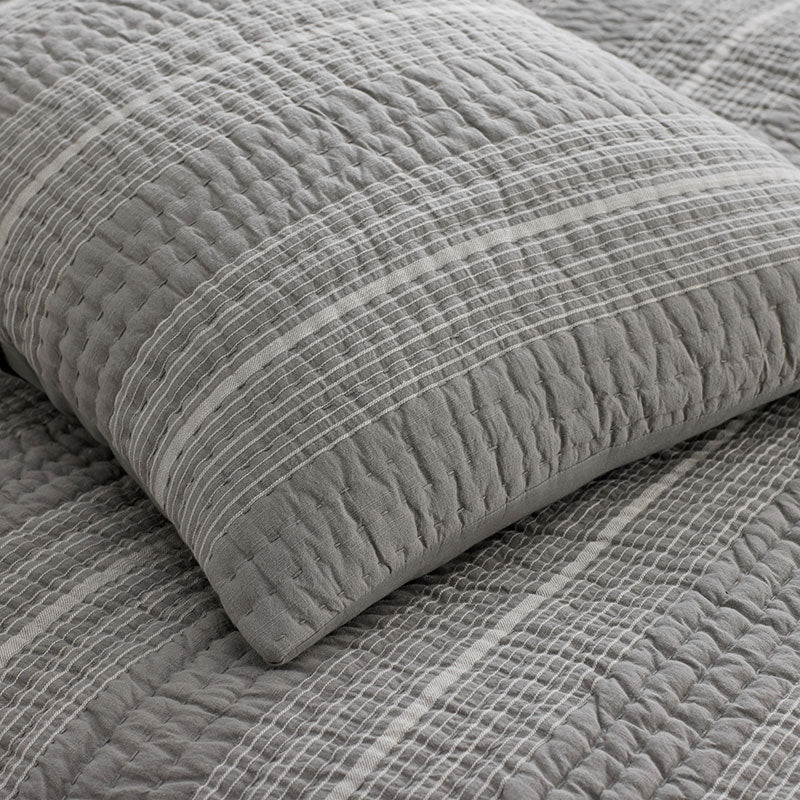 Stripe Quilt - Mirror Stripe, King/Cal King