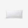 Decorative Lumbar Pillow Cover - White, 14 in. x 30 in.
