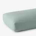 Classic Ultra-Cozy Cotton Velvet Flannel Fitted Bed Sheet - Seafoam, Full