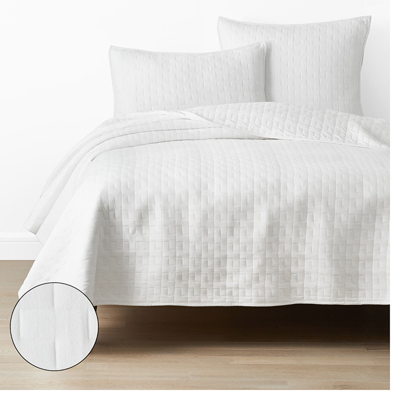 Air Layer Quilt - White, King/Cal. King