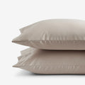 Premium Smooth Supima® Cotton Wrinkle-Free Sateen Pillowcase Set - Light Birch, Standard