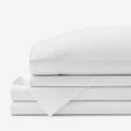 Brushed Cotton Sheet Set - White, Full