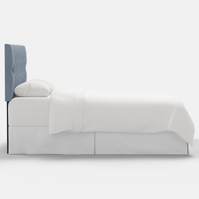 Park Tufted Velvet Headboard - Ocean, Twin