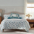 Hawthorne Classic Cool Cotton Percale Duvet Cover - Teal, Full