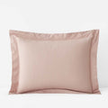 Solid Garment Washed Cotton Percale Sham - Rose, Standard