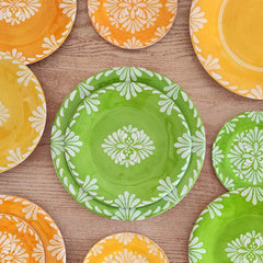 Paloma Dinner Plates, Set of 4 - Yellow