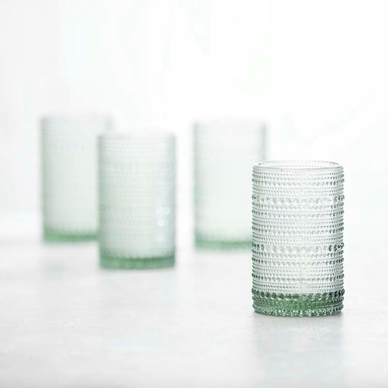Orbetto Outdoor Drinkware, Set of 4 - Green, Highball