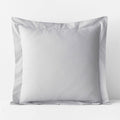 Premium Cool Supima® Cotton Percale Sham - Pearl Gray, Euro