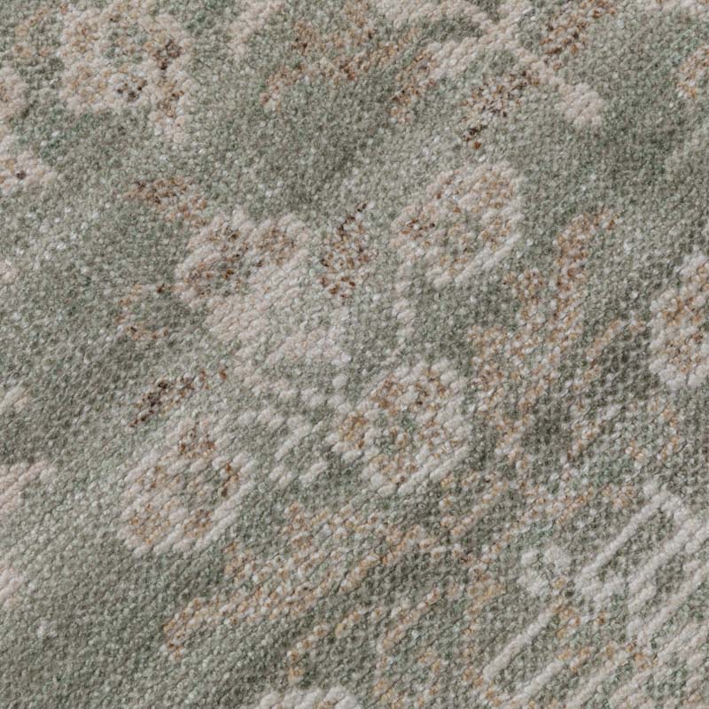Hand Knotted Performance Rug - Olive, 5' x 8'