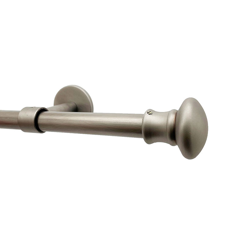 Scepter Finial and .75" diameter Rod Set - Pewter, 48"