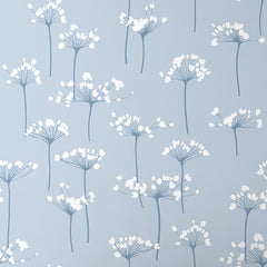 Dandelion Removable Wallpaper - Pale Blue, Roll