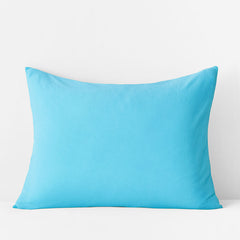 T-Shirt Soft Jersey Knit Sham - Turquoise, King