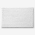 Plush Spa Solid Bath Rug - White, 17 in. x 24 in.
