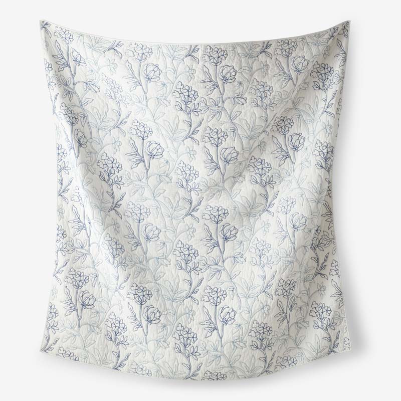 Rashika Garden Quilted Sham - White, Standard