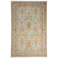 Mara Hand Knotted Wool Rug - Sky Blue, 2' 6" x 8' Runner