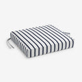 Replacement Boxed Edge Chair Cushion - Lido Stripe, 18 in. x 18 in.