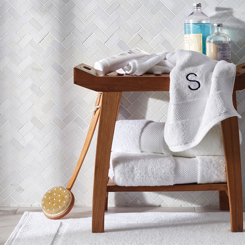 Sterling Supima® Cotton Washcloths, Set of 2 - White