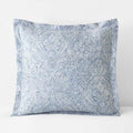 Paisley Grace Floral Premium Smooth Wrinkle-Free Sateen Sham - Blue, Euro