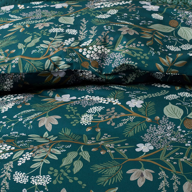 Juniper Forest Classic Smooth Sateen Sham - Navy, Standard